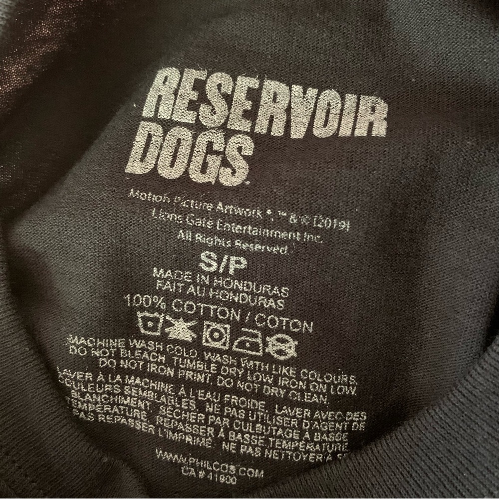 NEW Reservoir Dogs Men’s Black Graphic T Shirt Sizes S, M, L, XL, XXL - Picture 5 of 10